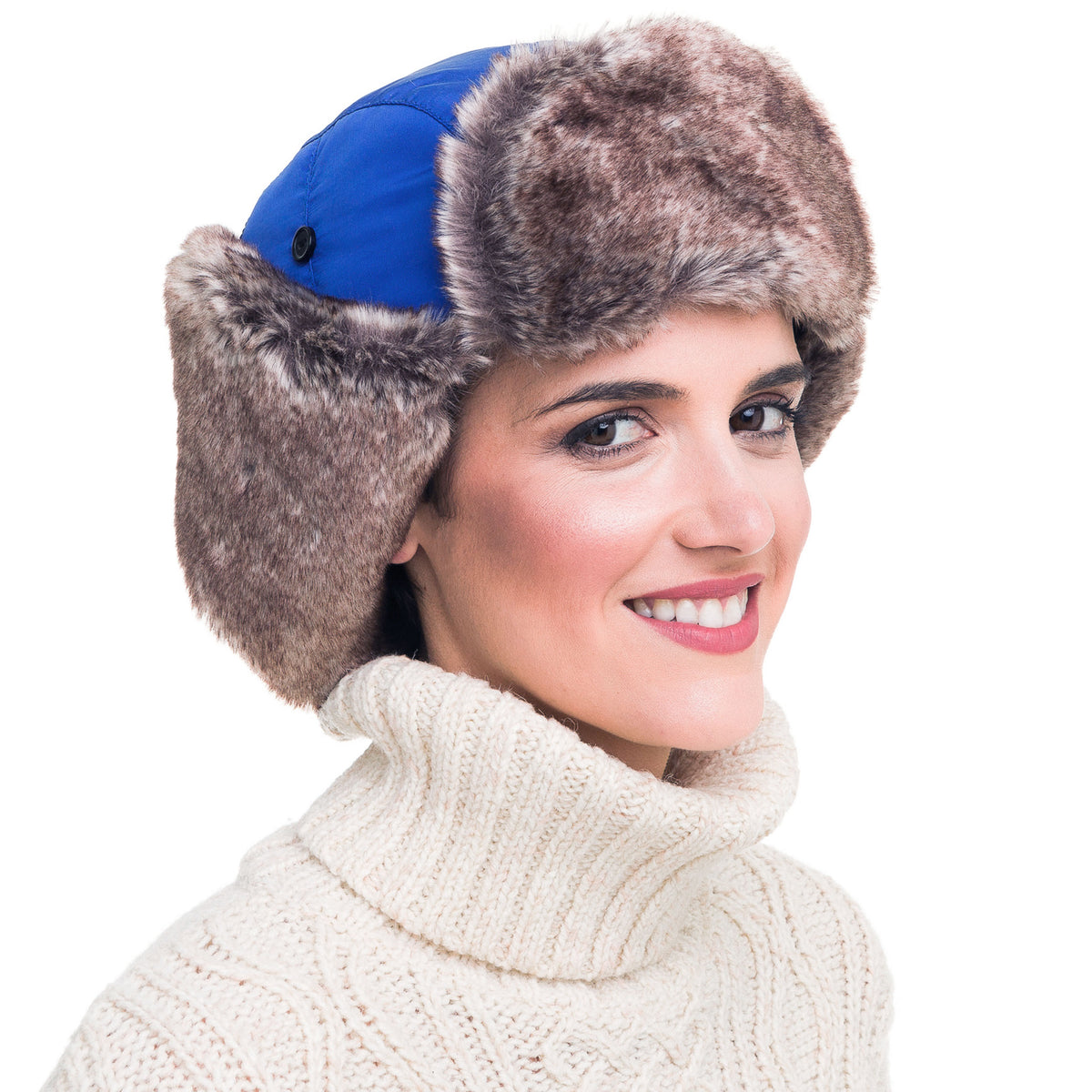 Meto Trapper Hat - Blue – Tiny Tradition