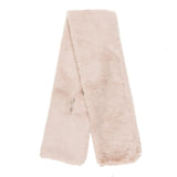 Faux Fur Collar Scarf for Women (Light Beige)