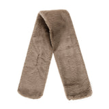 Faux Fur Collar Scarf for Women (Beige)