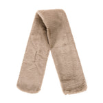 Faux Fur Collar Scarf for Women (Beige)