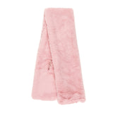 Faux Fur Collar Scarf for Women (Pink)