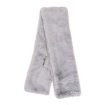 Faux Fur Collar Scarf for Women (Gray)