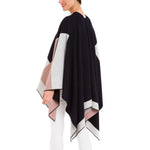 Women's Shawl Wrap Poncho Ruana Cape Cardigan Sweater Open Front (PC04-4)