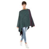 Women's Shawl Wrap Poncho Ruana Cape Cardigan Sweater Open Front (PC08-10)