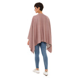 Women's Shawl Wrap Poncho Ruana Cape Cardigan Sweater Open Front (PC08-3)