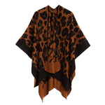 Women's Shawl Wrap Poncho Ruana Cape Cardigan Sweater Open Front (PC09-15)